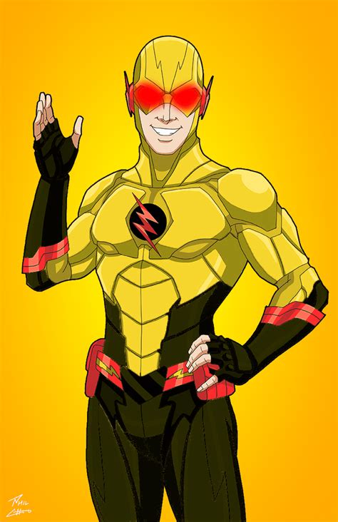 phil cho flash|Reverse Flash commission by phil.